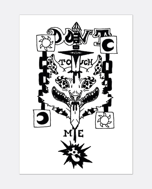 Don't touche me - Affiche A3