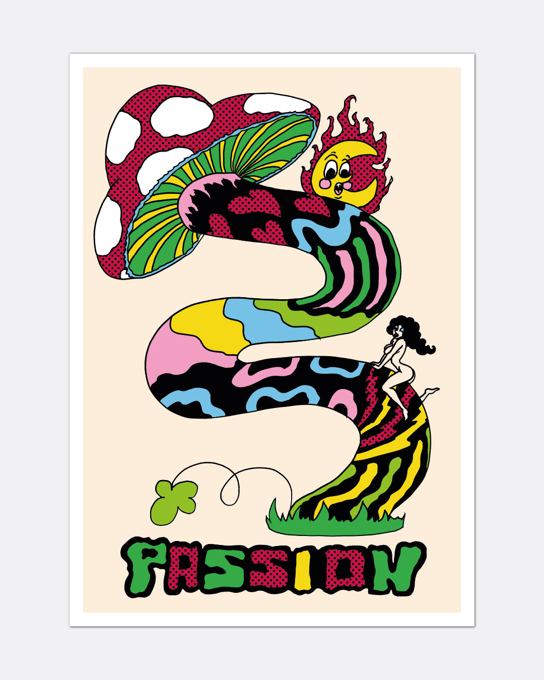 Passion Champignon - Affiche A3