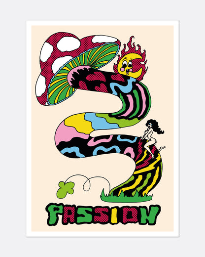 Passion Champignon - Affiche A3