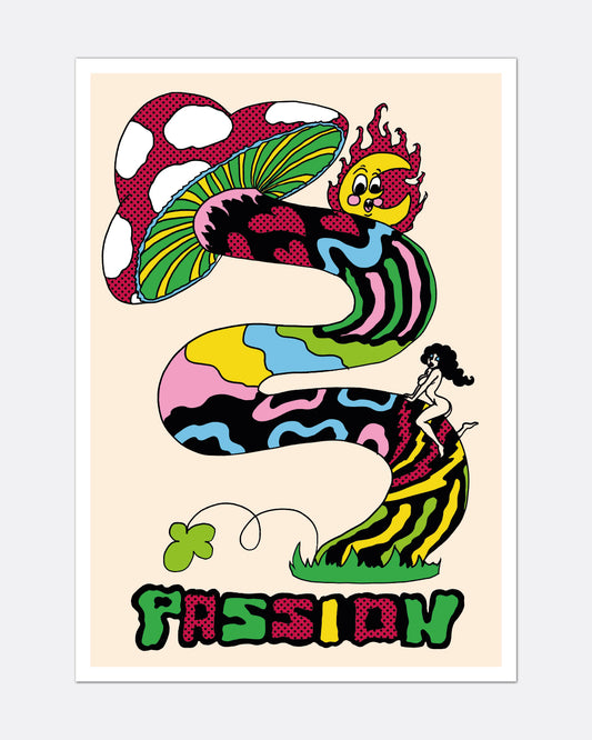 Passion Champignon - Affiche A3