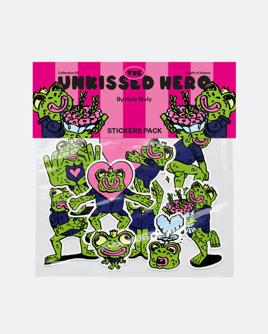 The unkissed hero - Pack de Stickers